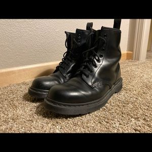 Dr. Martens Mono Black Boots